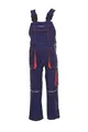 Produktbild: Planam Größe 110/116 Kinder Junior Latzhose Marine orange Modell 6121 Basalt Kids-latzhose
