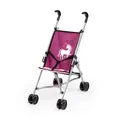 Produktbild: Puppen-Buggy pflaume mit Einhorn - Puppenwagen