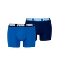 Produktbild: PUMA Boxer Boxershorts Men Herren Everyday Unterhose Unterwäsche 8er Pack, Farbe:003 - True Blue, Bekleidungsgröße:XL