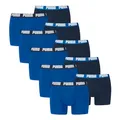 Produktbild: PUMA Herren Boxer Boxershorts Shorts Unterhosen Comfort Stretch 4er Pack, Wäschegröße:XL, Artikel:-005 True Blue