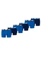 Produktbild: PUMA Boxer Boxershorts Men Herren Everyday Unterhose Unterwäsche 6er Pack, Farbe:003 - True Blue, Bekleidungsgröße:XL