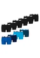 Produktbild: PUMA Boxer Boxershorts Men Herren Everyday Unterhose Unterwäsche 10er Pack, Farbe:Black/Blue, Bekleidungsgröße:XL