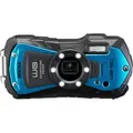 Produktbild: Pentax WG-90 blau Kompaktkamera, mit 2,7 Zoll Display, 5x optischer Zoom, 1/2,3'' Sensor, 1080p, 16 MP