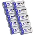 Produktbild: 10x XCell CR2 Lithium-Batterie 3V 850mAh CR15H CR15H270 CR17355 DLCR2 CR15H270