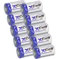 Produktbild: 10x XCell CR2 Lithium-Batterie 3V 850mAh CR15H CR15H270 CR17355 DLCR2 CR15H270