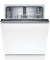 Produktbild: Bosch SMV24AX04E Serie 2 Einbaugeschirrspüler komplett versenkbar, InfoLight: LED-Anzeige Programmfortschritt, EcoDosage, AquaStop, Motor EcoSilence Drive, 60 cm