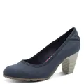 Produktbild: s.Oliver Damen Pumps mit Blockabsatz Bequem, Blau (Navy), 41 EU