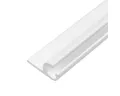 Produktbild: LYSEL® U-Laufschiene Kederschiene Kederleiste Weiß für Keder 6,0-9,0mm Länge 1m, (1-tlg), 1000 x 15 x 30 mm [L x B x H]