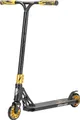 Produktbild: STAR SCOOTER Freestyle Aluminium Jump Stunt Scooter ab 7 - 8 Jahre | 110mm Professional Trick Roller | Schwarz Gold