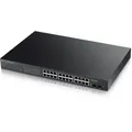 Produktbild: ZyXEL GS1900-24HP V2 24-Port GbE L2 PoE+ Smart Switch 170W