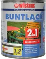 Produktbild: Buntlack 2in1 Grundierung + Lack Schutzlack Acryllack Seidenmatt Farbwahl 750ml