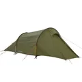 Produktbild: Nordisk Halland 2 PU Zelt 2 Personen Tunnelzelt Doppelwand Camping Dark Olive