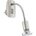 Produktbild: Eglo STECKDOSENSPOT GU10 2,5W NI-MT / EGLO 92933 MINI 4 LED +LM 92933