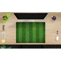Produktbild: cover-your-desk.de Schreibtischunterlage Spielfeldrasen – Schreibunterlage aus premium Vinyl in versch. Größen, (1 tlg., abwischbar, Hergestellt in Deutschland) 70 cm x 50 cm