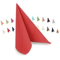 Produktbild: Hypafol Airlaid-Serviette rot | 50 St. | unterschiedliche Farben für jeden Anlass | 40 x 40 cm | abgestimmt auf Einrichtung & Dekoration | für Gastronomie und Zuhause