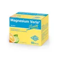 Produktbild: Magnesium Verla direkt Citrus – 150 mg Magnesiumcitrat als praktische Direkt-Sticks, für eine schnelle Magnesium-Versorgung, ideal für unterwegs, zucker- & glutenfrei, 60 St