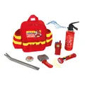 Produktbild: Theo Klein 8900 Fire Fighter Henry Feuerwehr-Rucksack I Mit batteriebetriebener