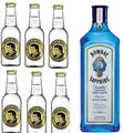 Produktbild: Bombay Sapphire Dry a 700 ml Gin 40% + 6 Flaschen Thomas Henry Tonic a 200ml