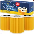 Produktbild: SANAWATEC 3x Filter für Kärcher Staubsauger Ersatz für WD3 Kärcher Filter kom