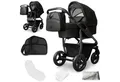 Produktbild: bergsteiger Kombi-Kinderwagen Babywagen Capri 3in1, Kombikinderwagen Komplettset, (10-tlg)