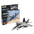 Produktbild: Modellbausatz mit Basiszubehör, F/A-18F Super Hornet, 97 Teile, ab 12 Jahren