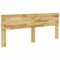Produktbild: vidaXL Kopfteil 180 cm Massivholz Eiche, Bettkopfteil, Doppelkopfteil, Doppelbett-Kopfteil, Bettkopfteile, Kopfteil für Doppelbett, Bett Zubehör