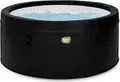 Produktbild: EXIT Leather Premium Aufblasbarer Whirlpool, 2 Personen, Jacuzzi für Outdoor, Whirlpool mit Jets, Schwarz