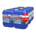 Produktbild: Höfer Chemie Chlor Flüssig 6 x 25 kg - Pool Flüssigchlor mit 13 bis 15% Aktivchlorgehalt zur Poolpflege und Wasserdesinfektion - Made in Germany