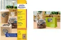 Produktbild: AVERY Zweckform Naturbraune Etiketten, 210 x 297 mm Kraftpapier aus 100% Recycling-Material, permanent haftend - 1 Stück (L7109-25)