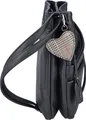 Produktbild: Rieker Damen Umhängetasche mit Herzanhänger H1005, Farbe:Schwarz
