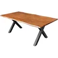 Produktbild: riess-ambiente Esstisch, Braun, Metall, Metall, Rechteckig, 200x77x100 cm, Esszimmer, Tische, Esstische