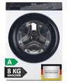 Produktbild: Haier Frontlader Waschmaschine 8kg I I-PRO SERIE 3 HW80-B14939 I Washing Machine mit A-Effizienz, 1.400 U/Min. & leisem Direktantrieb I Inkl. Dampfprogrammen, Mengenautomatik & Refresh-Programm