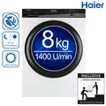 Produktbild: Haier HW80-B14939 Waschmaschine 8kg Refresh Dampf-Funktion Aqua-Protect 2ML