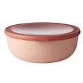 Produktbild: Mepal Frischhaltedose cirqula rund, 2250 ml 106216074300 , Farbe: orange, Nordic blush