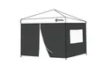 Produktbild: Sekey Pavillonseitenteil 2er Set Pavillon Seitenteile Seitenwand für Faltpavillon 300 x 300 cm, Mit Reißverschluss, mit Fenster / auch für 300 x 600 cm, 300 x 900 cm