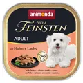 Produktbild: animonda Vom Feinsten Adult Huhn Lachs in Sauce 22x 150 g Hundefutter Nassfutter