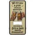 Produktbild: LANOLU Flaschenöffner lustig für Männer, cooler Bieröffner lustig, Bier geschenke für Männer, Biertrinker Geschenk