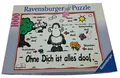 Produktbild: Ravensburger Puzzle 1000 Teile Ohne Dich ist alles doof 2005 153213 Sheepworld