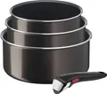 Produktbild: Tefal Ingenio L15091, Frittierset, Braun, Aluminium, Titan, Schwarz, Thermo-Punkt