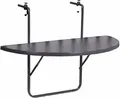 Produktbild: barths Butler Balkonhängetisch, anthrazit, 100x50x8cm
