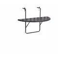 Produktbild: Best Freizeitmöbel Butler - Balkontisch Anthrazit Terrassentisch 100x50 cm