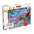 Produktbild: Winning Moves WM01768-ML1-6 Christmas 2021 1000 Piece Jigsaw Puzzle Game, Multi