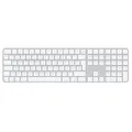 Produktbild: Apple Magic Keyboard mit Touch ID und Ziffernblock für Mac Modelle mit Apple Chip – Norwegisch – Weiße Tasten ​​​​​​​