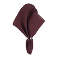 Produktbild: Broste Copenhagen Gracie Serviette Aubergine 45x45cm
