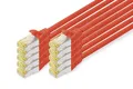 Produktbild: DIGITUS LAN cable Cat 6A - 3m - 10 pieces - RJ45 network cable - S / FTP shielde