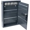 Produktbild: Pavo Magnet Tag Schlüsselschrank 50 Haken Kombinationsschloss 8013876 Dunkelgrau