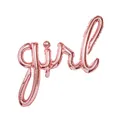 Produktbild: Mega Folienballon baby boy girl metallic glänzend Geschenk Geburt Taufe Kind