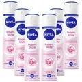 Produktbild: 6x 150ml Nivea Rosenblüte Deo Spray 72h Anti Transpirant sinnlicher Rosenduft
