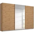 Produktbild: Schwebetürenschrank - Eiche Artisan - mit Spiegel - 271x210 cm