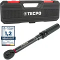 Produktbild: TECPO DREHMOMENTSCHLÜSSEL 1/4 ZOLL 5-25 Nm DREHMOMENT SCHLÜSSEL 1/4